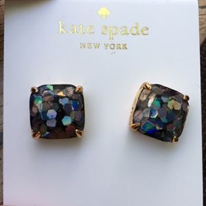 Kate Spade Glitter Stud Earrings